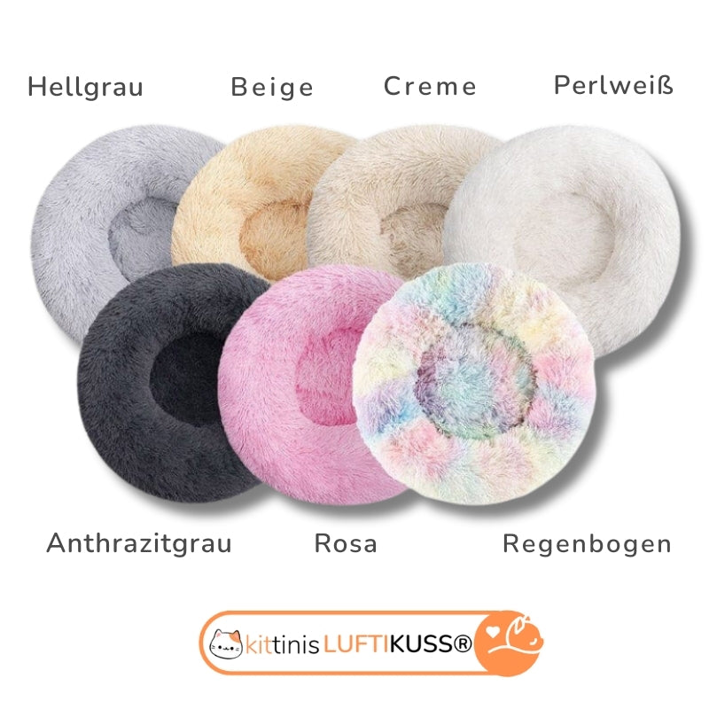 Kuscheliges Katzenbett 'Luftikuss'® - das Original