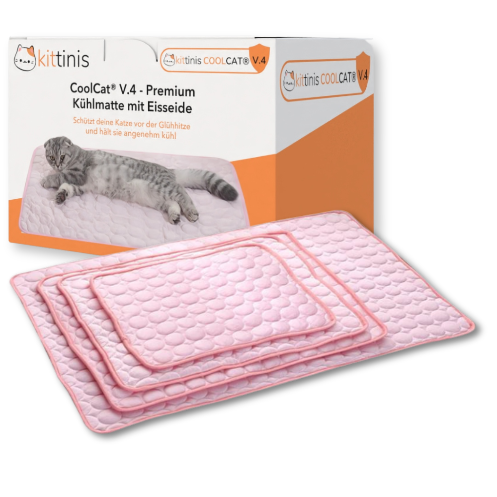 KITTINIS™️ - CoolCat® V.4 - Premium Kühlmatte mit Eisseide