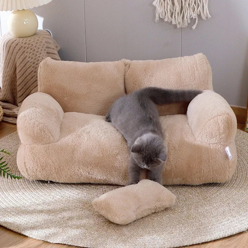 KittyLounge® – Orthopädisches Katzen-Sofa für maximale Entlastung & Geborgenheit