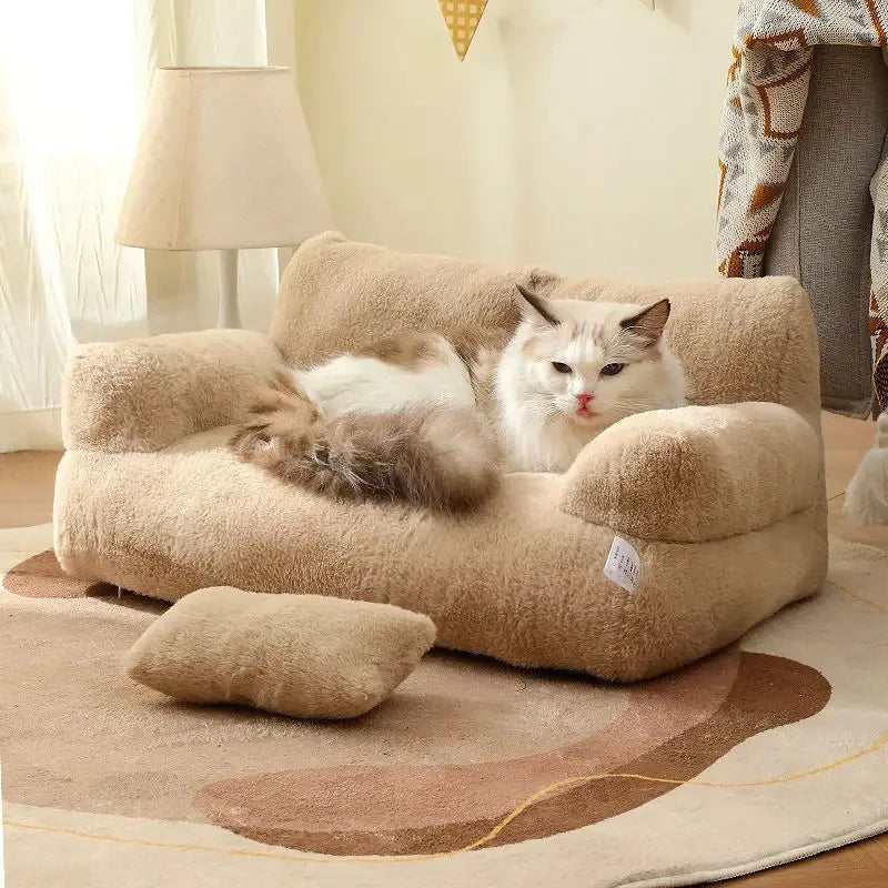KittyLounge® – Orthopädisches Katzen-Sofa für maximale Entlastung & Geborgenheit