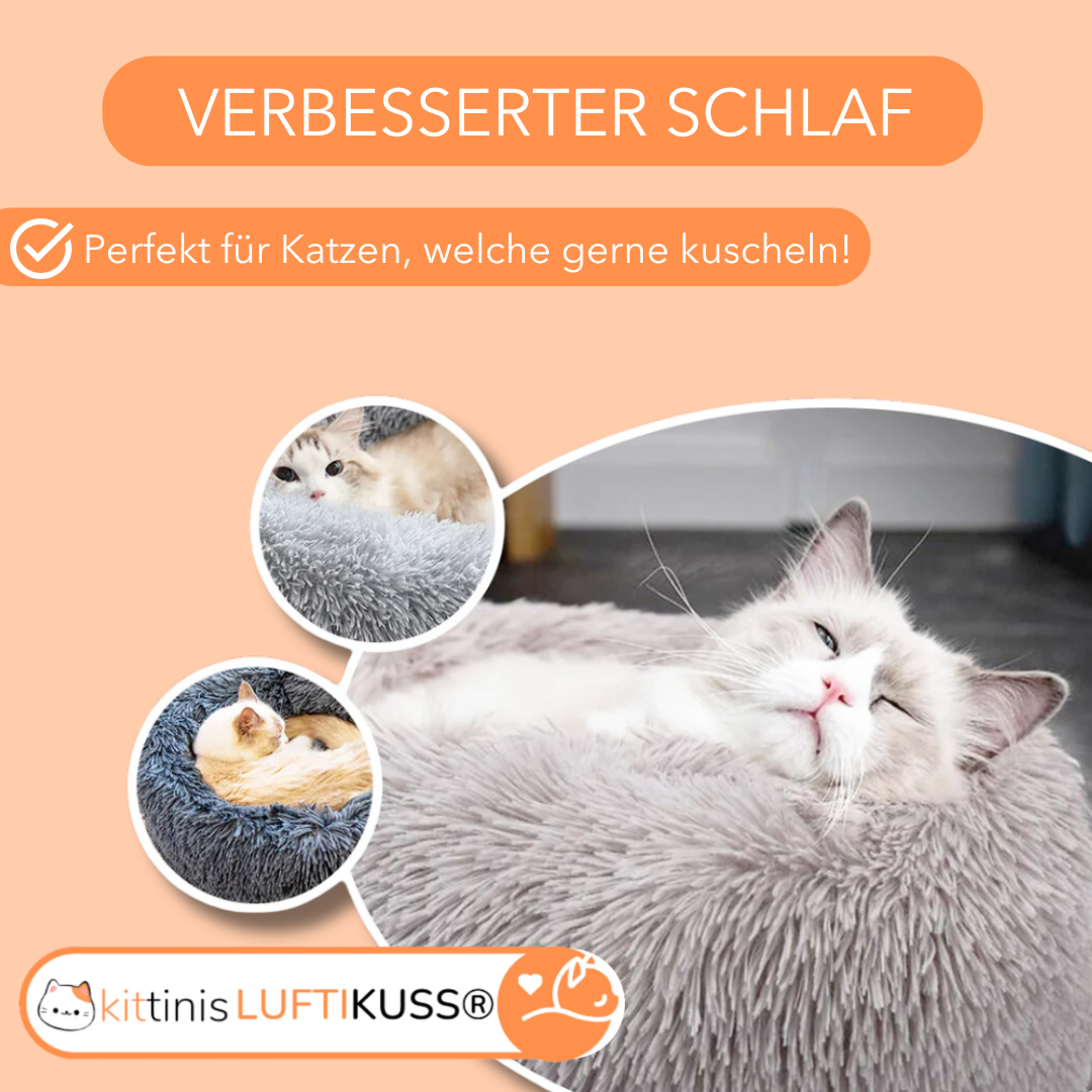 Kuscheliges Katzenbett 'Luftikuss'® - das Original