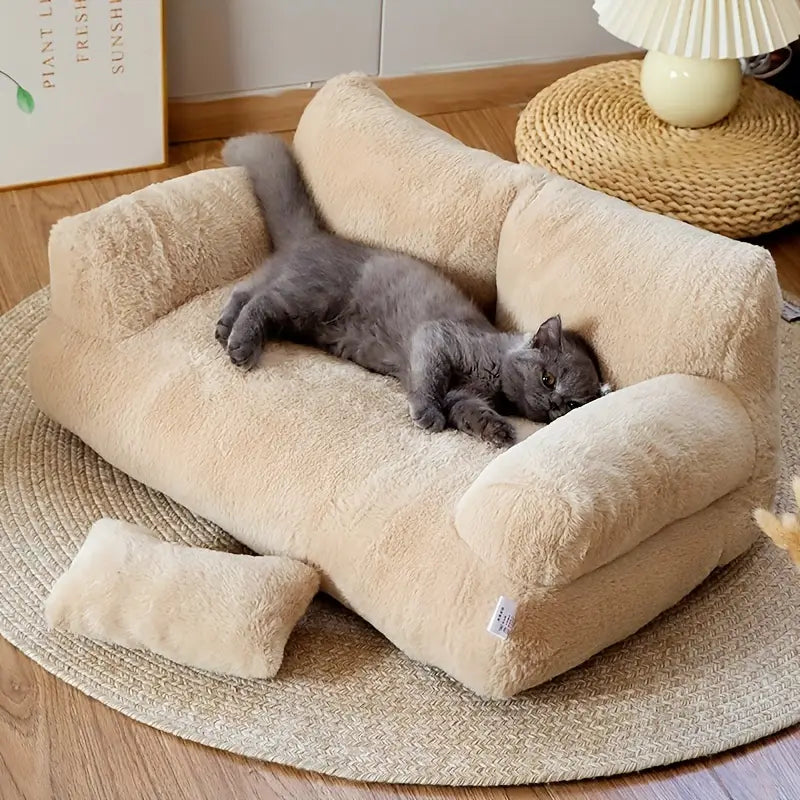 KittyLounge® – Orthopädisches Katzen-Sofa für maximale Entlastung & Geborgenheit