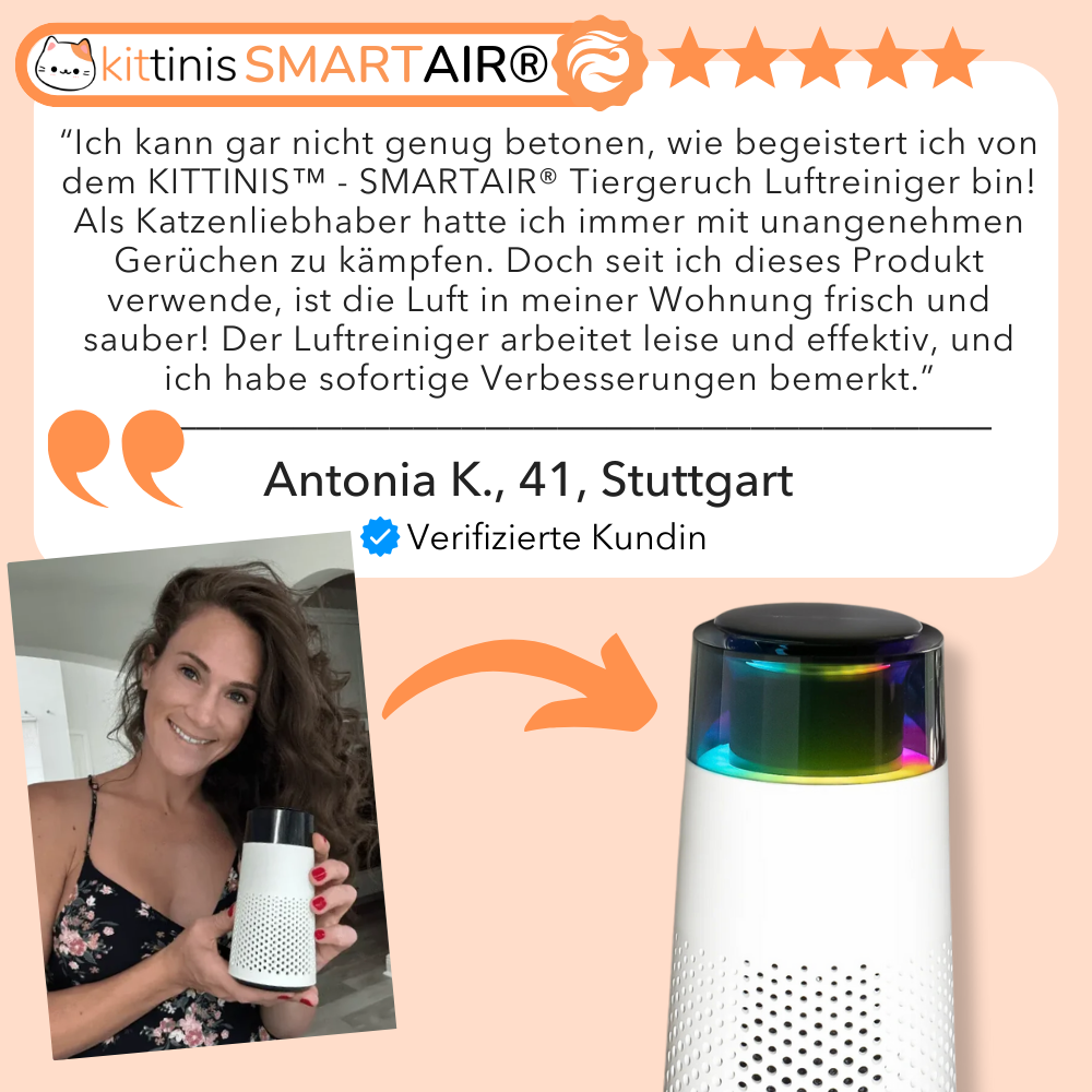 KITTINIS™️ - SMARTAIR® Tiergeruch Luftreiniger
