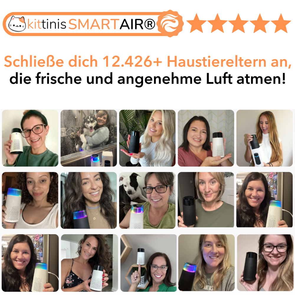 KITTINIS™️ - SMARTAIR® Tiergeruch Luftreiniger