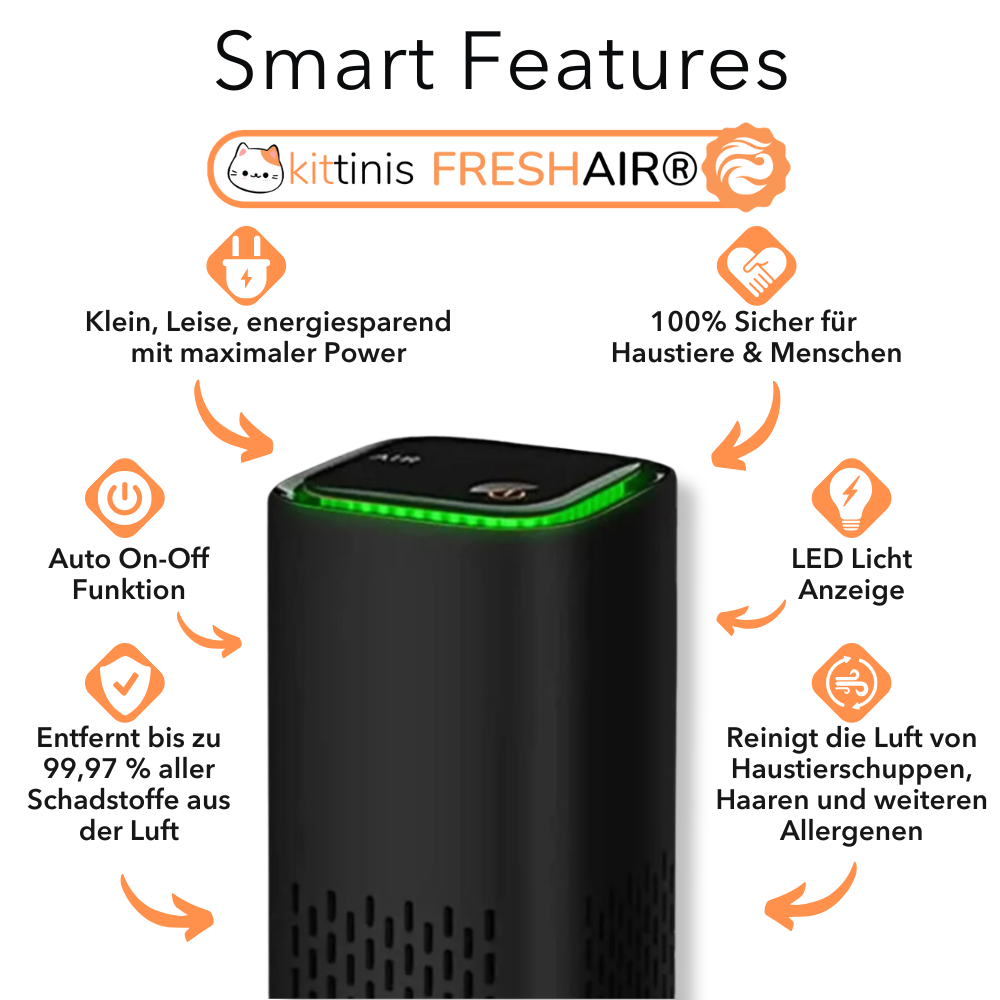 KITTINIS™️ - FRESHAIR® Tiergeruch Luftreiniger
