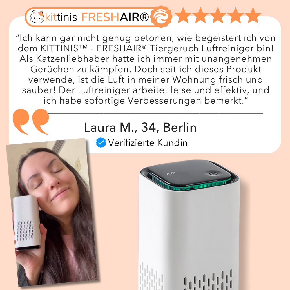 KITTINIS™️ - FRESHAIR® Tiergeruch Luftreiniger