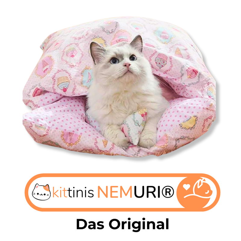 Warum der Orthopädische Katzenschlafsack "Nemuri"® - Das Original?