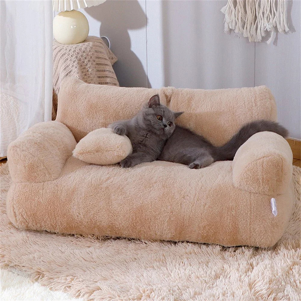 KittyLounge® – Orthopädisches Katzen-Sofa für maximale Entlastung & Geborgenheit