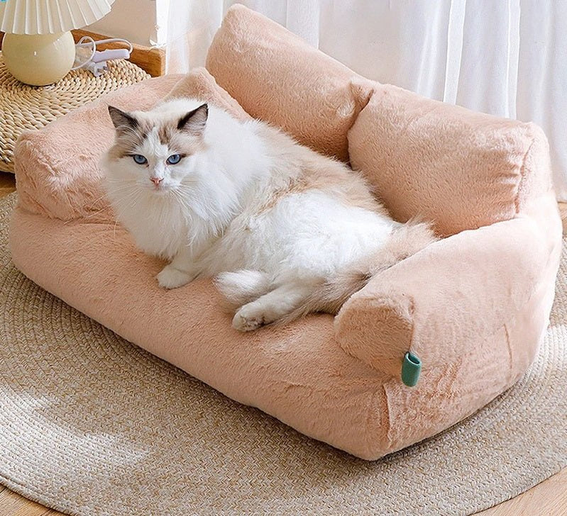 KittyLounge® – Orthopädisches Katzen-Sofa für maximale Entlastung & Geborgenheit