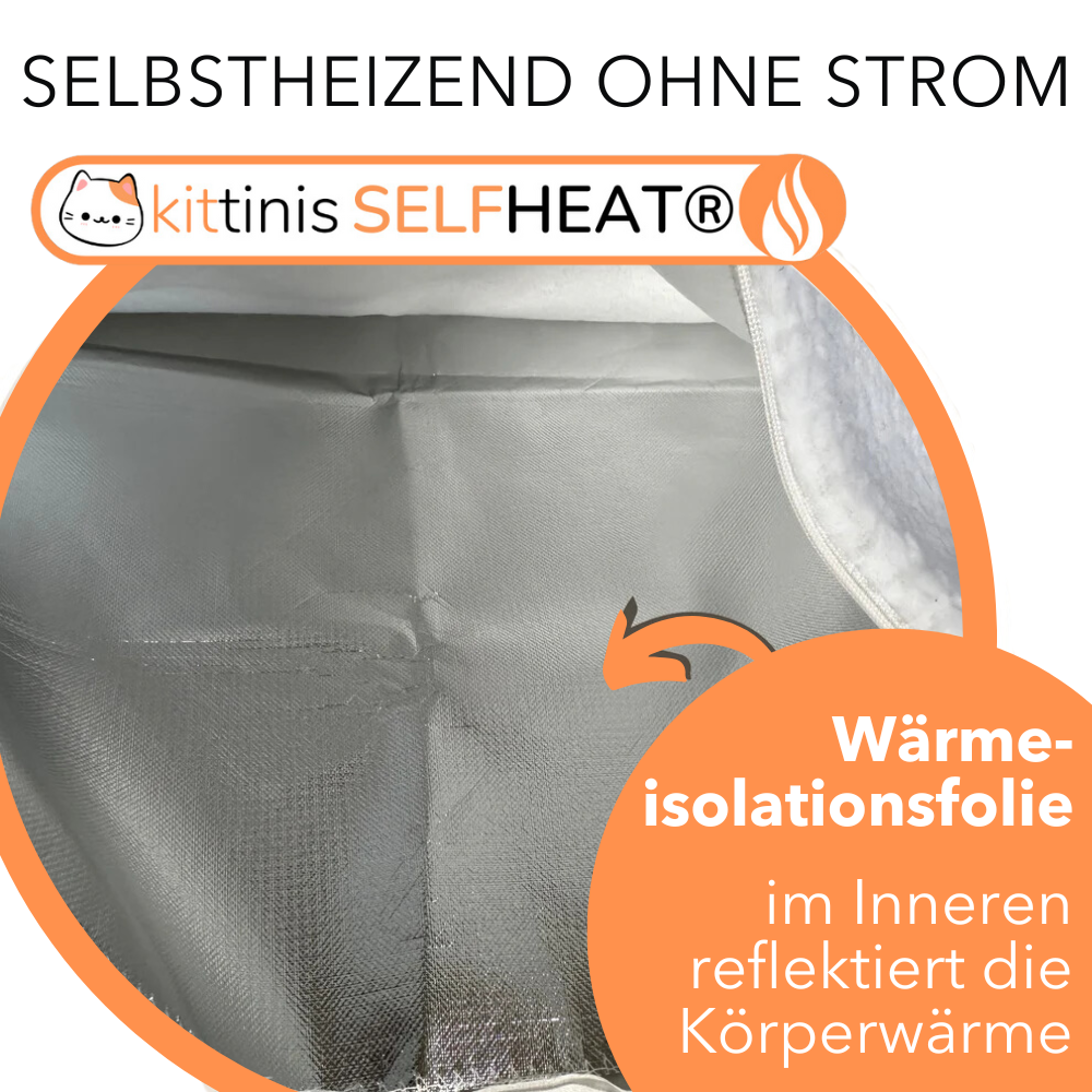 KITTINIS™️ SELFHEAT® - Selbstheizende Wärmematte für Katzen
