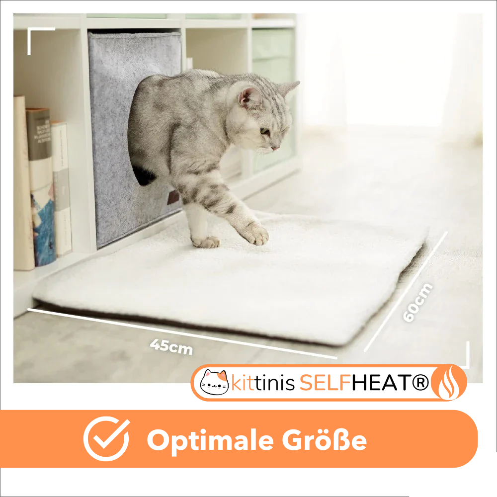 KITTINIS™️ SELFHEAT® - Selbstheizende Wärmematte für Katzen