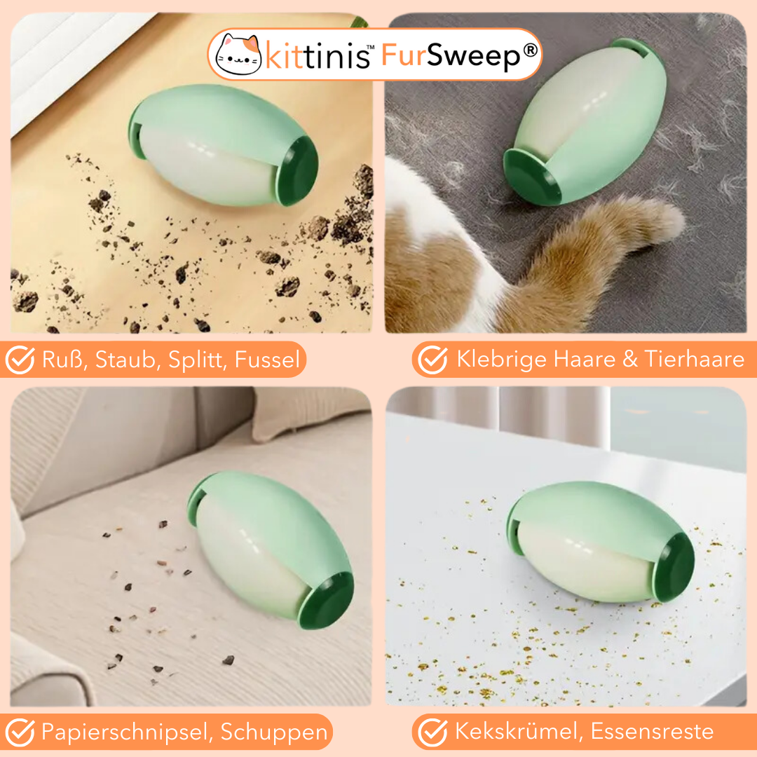 KITTINIS™️ - FurSweep®  - Anti Haar- und Fusselreiniger