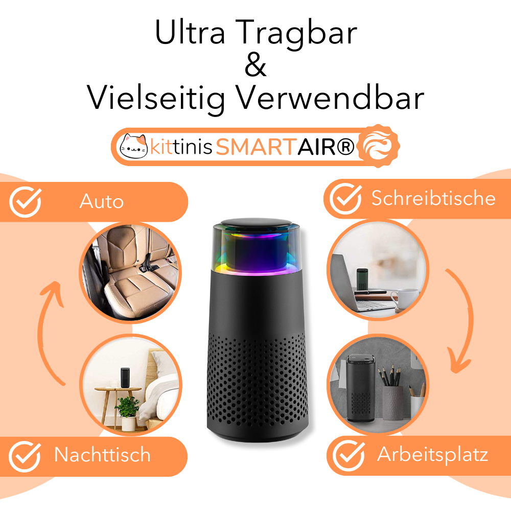 KITTINIS™️ - SMARTAIR® Tiergeruch Luftreiniger