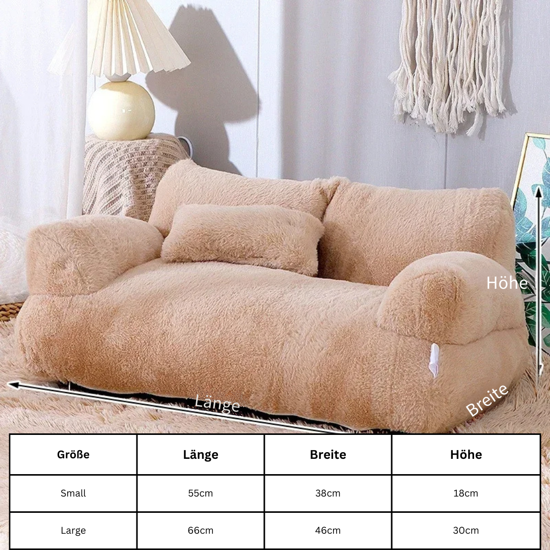 KittyLounge® – Orthopädisches Katzen-Sofa für maximale Entlastung & Geborgenheit