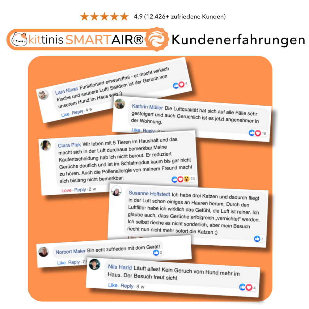KITTINIS™️ - SMARTAIR® Tiergeruch Luftreiniger