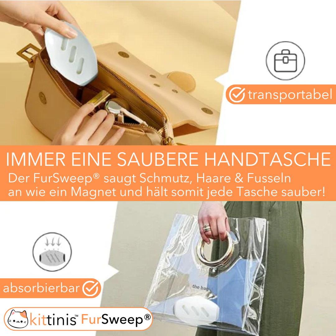 KITTINIS™️ - FurSweep®  - Anti Haar- und Fusselreiniger