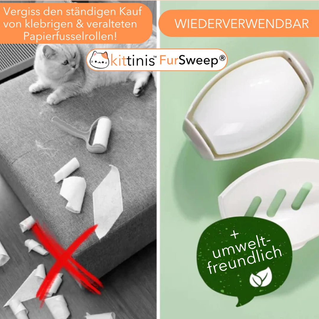 KITTINIS™️ - FurSweep®  - Anti Haar- und Fusselreiniger