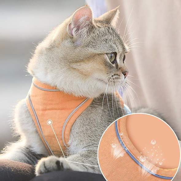KITTINIS™️ CatGuard® - atmungsaktives Katzengeschirr + Leine "PRO"